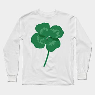Lucky You Four Leaf Clover Long Sleeve T-Shirt
